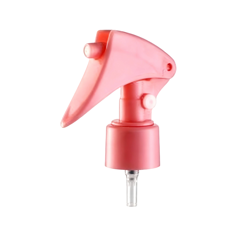 Mini spruzzatore a grilletto in plastica con interruttore a pulsante per disinfettante