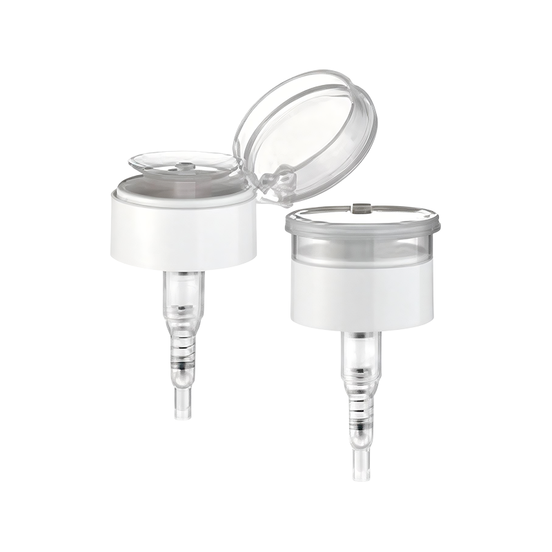 Pompa dispenser per solvente per smalto in plastica da 33 mm